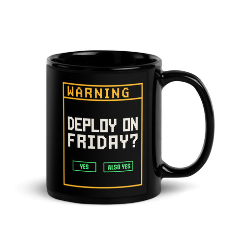 Deploy On Friday Mug