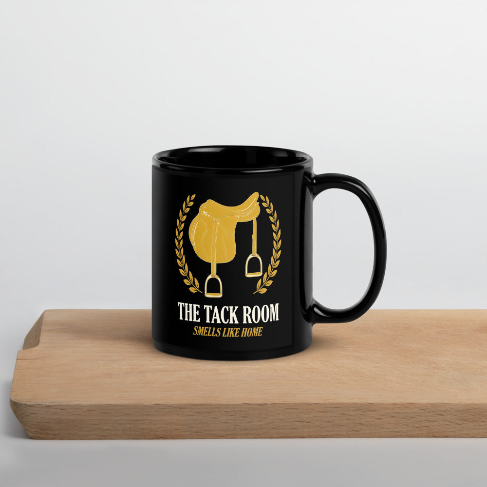 The Tack Room print — 11 oz, front