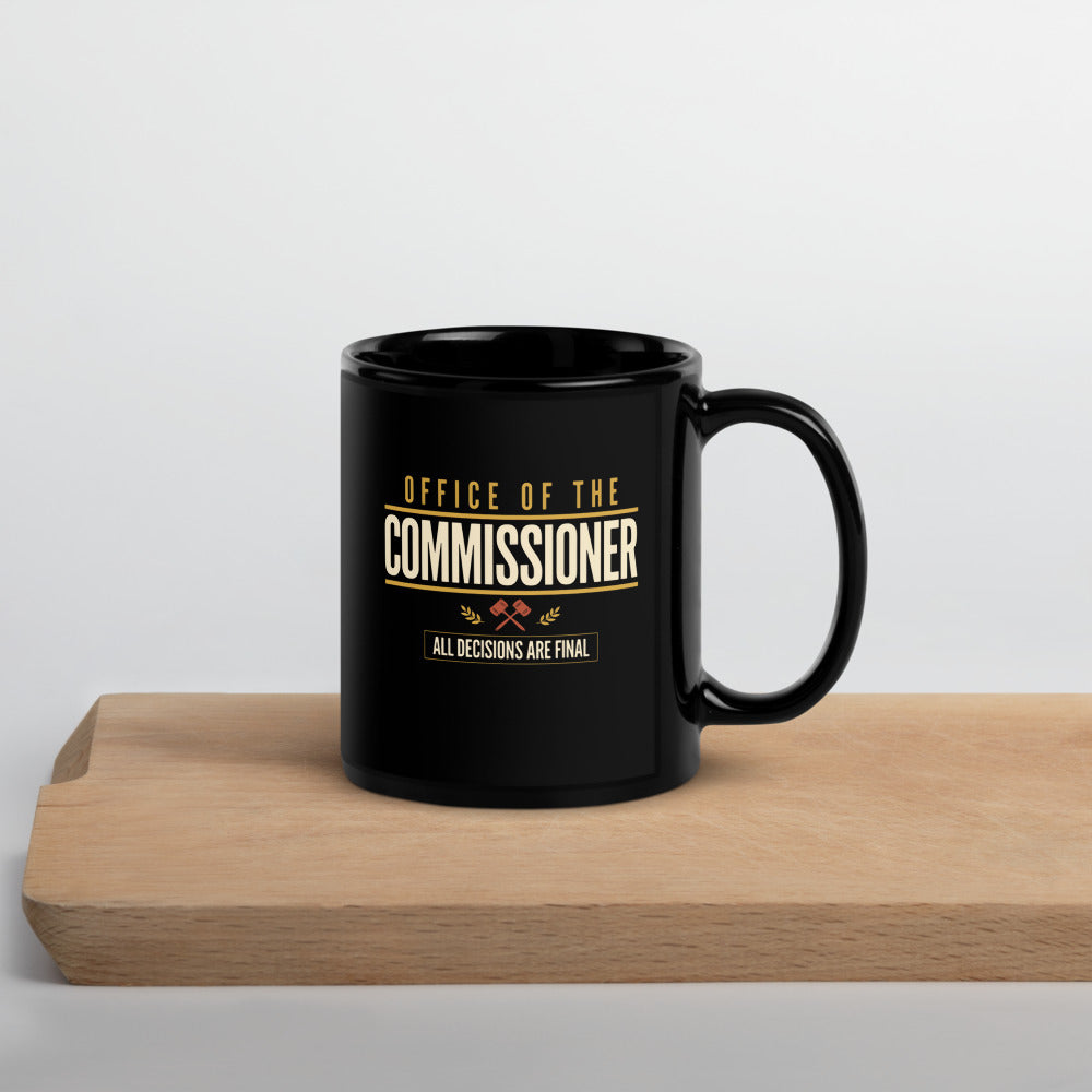 Office of the Commissioner print — 11 oz, front