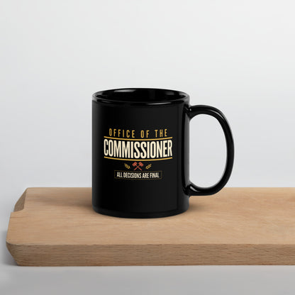 Office of the Commissioner print — 11 oz, front