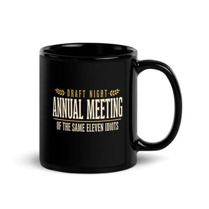 Annual Meeting print — 11 oz, handle on the right