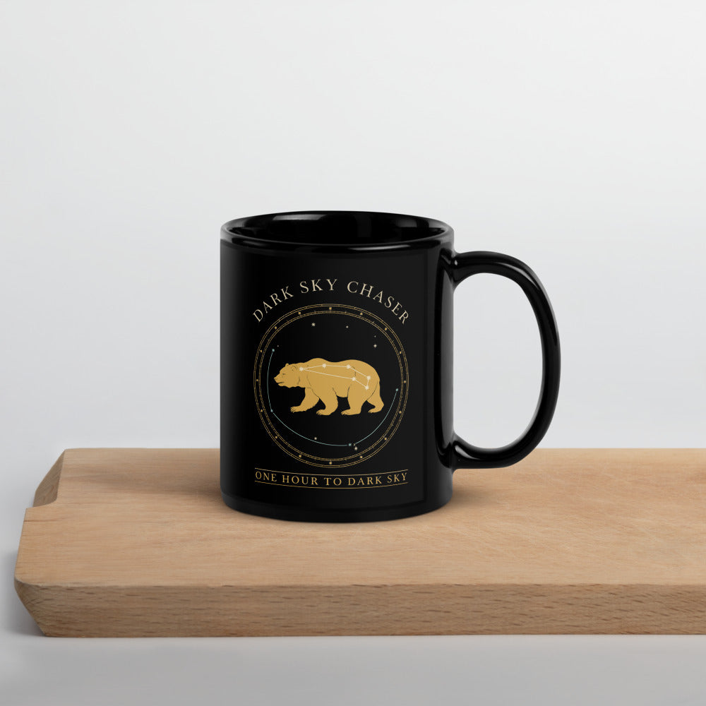 Dark Sky Chaser Ursa Major constellation astronomy mug — 11 oz, front