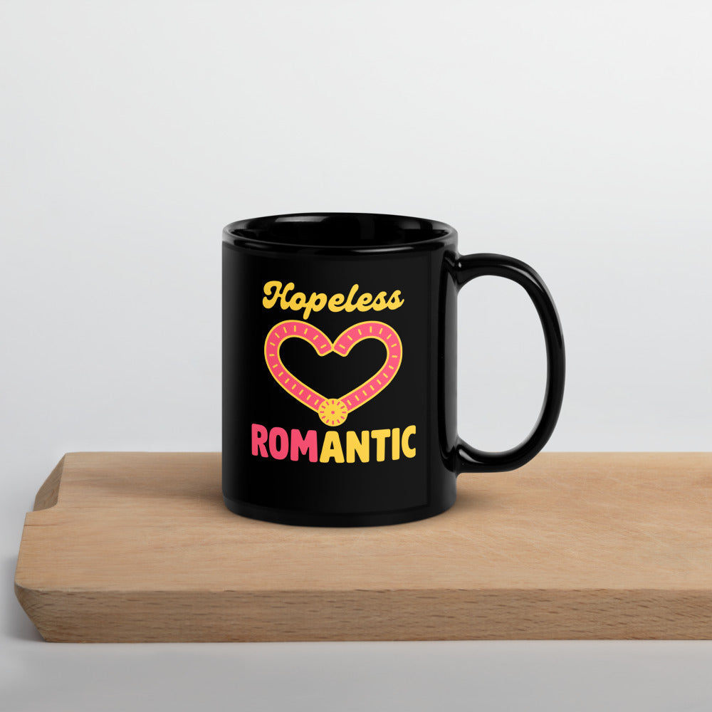 Hopeless ROMantic funny physical therapy mug — 11 oz, front