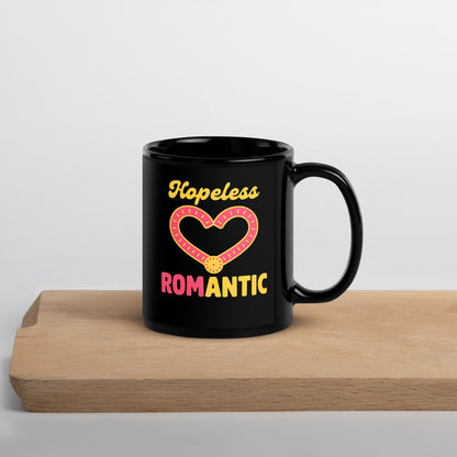 Hopeless ROMantic funny physical therapy mug — 11 oz, front