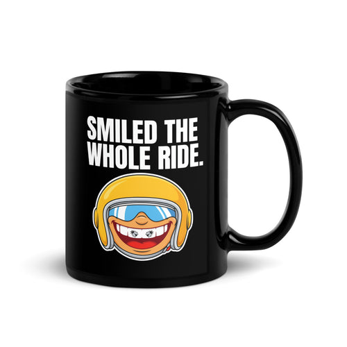 Smiled The Whole Ride Motorcycle Mug