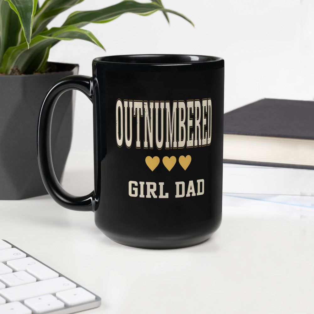 Outnumbered & Proud print — 15 oz