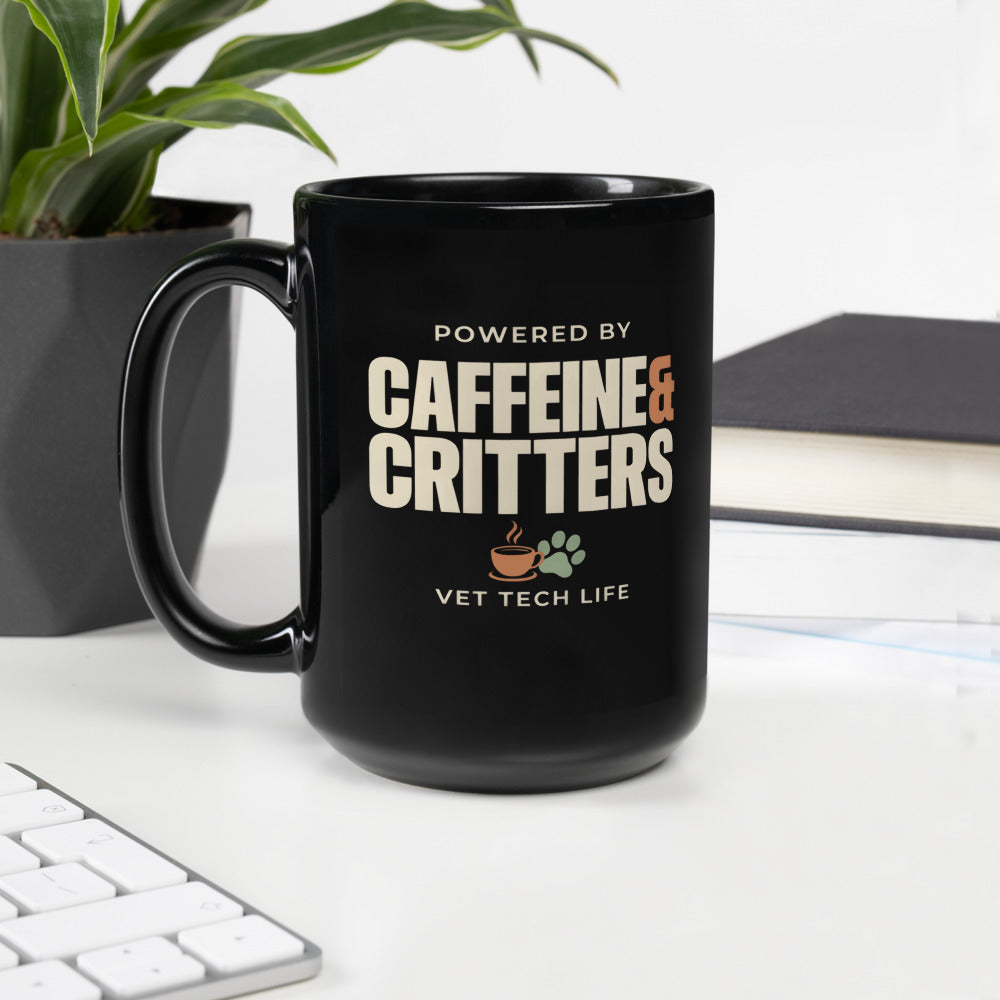 Caffeine & Critters print — 15 oz