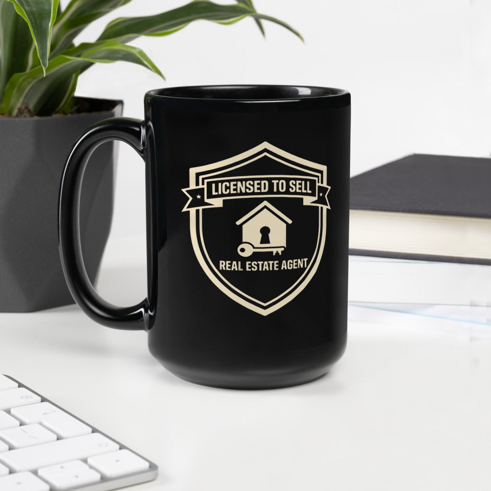 Licensed to Sell print — 15 oz