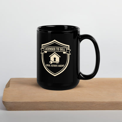 Licensed to Sell print — 15 oz, front