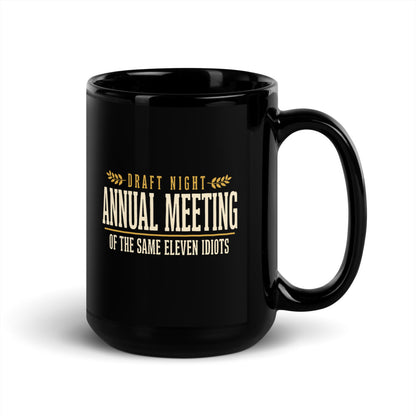 Annual Meeting print — 15 oz, handle on the right
