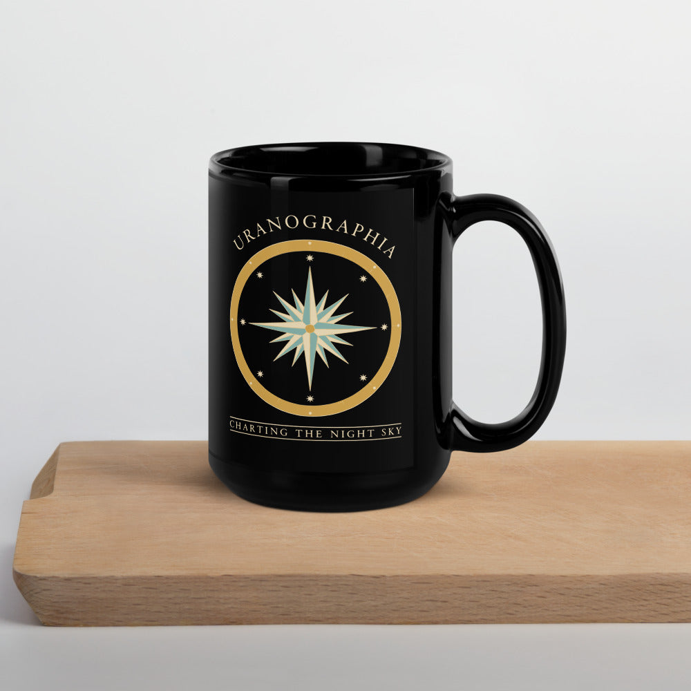 Uranographia print — 15 oz, front