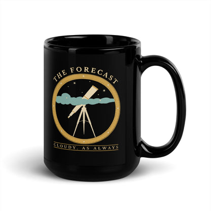 The Forecast print — 15 oz, handle on the right