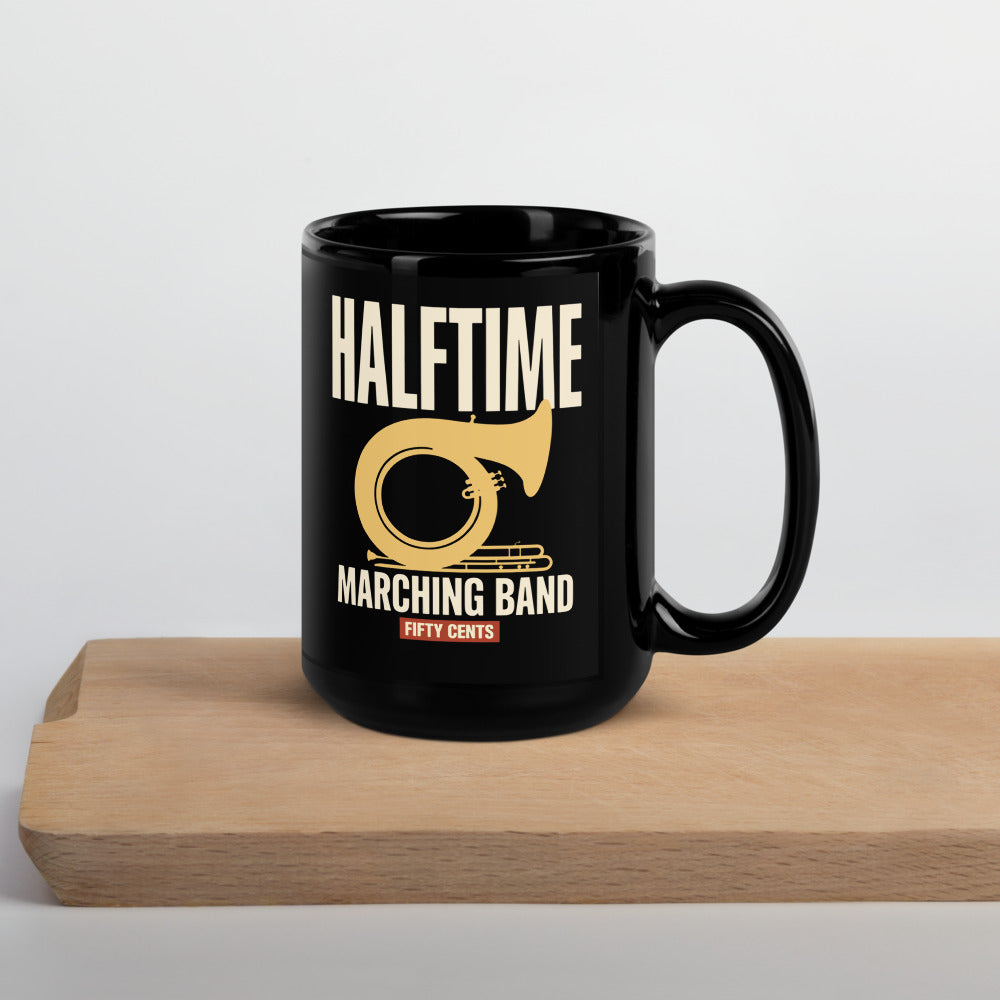 Official Halftime Program print — 15 oz, front