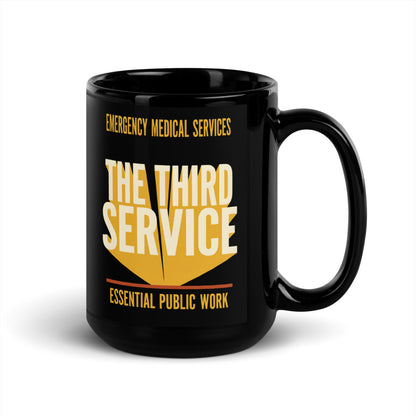 The Third Service print — 15 oz, handle on the right