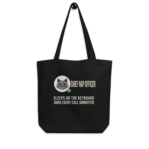Chief Nap Officer Tote Bag