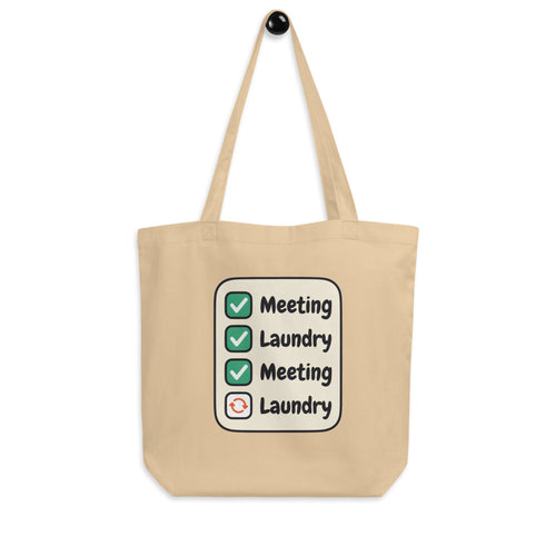 Meeting Laundry Tote Bag