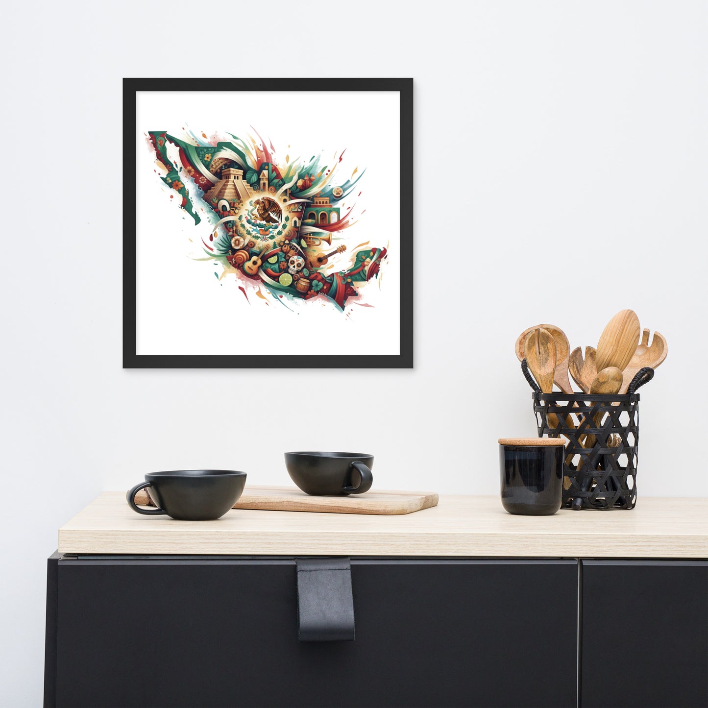 Mexico - Framed poster