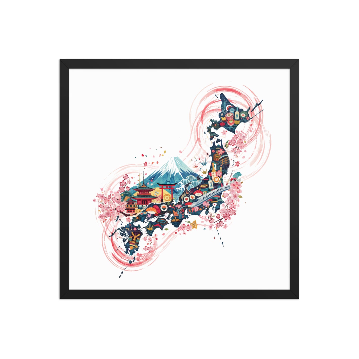 Japan - Framed Poster