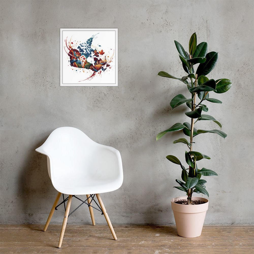 Canada - Framed poster