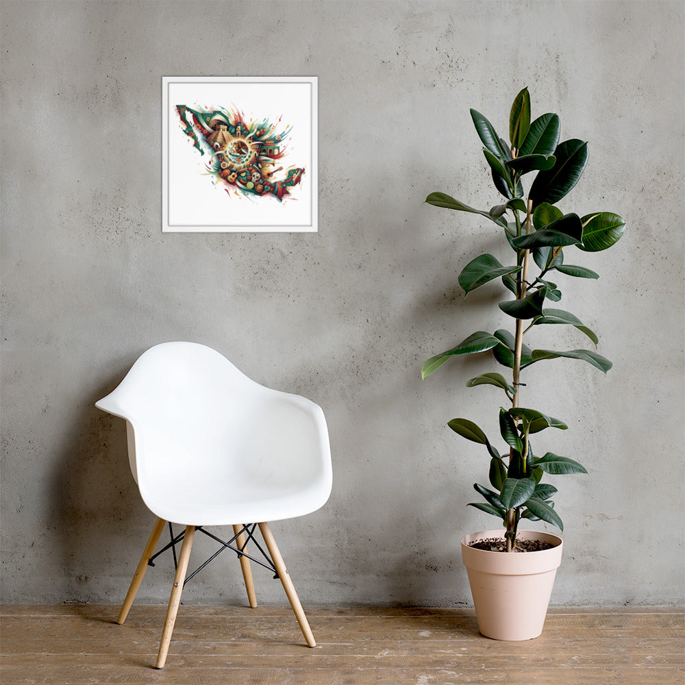 Mexico - Framed poster