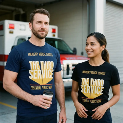 The Third Service EMS t-shirt — lifestyle