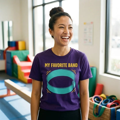 My Favorite Band funny physical therapy tee — lifestyle