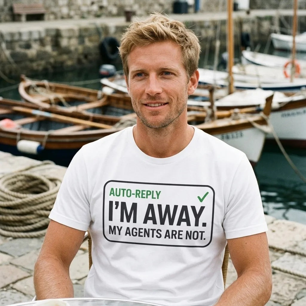 Auto-Reply agentic AI engineer tee — lifestyle