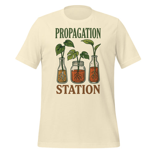 Plant Lover Shirt, Propagation Station Tee, Houseplant Parent Botanical Tee — Plant Mom Gift