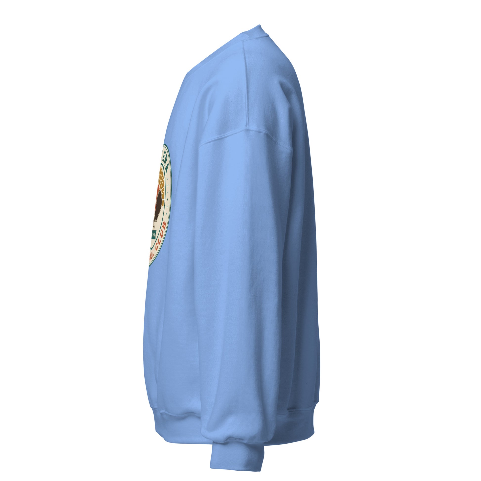 Dink Era Pickleball Club crewneck — Carolina Blue, left