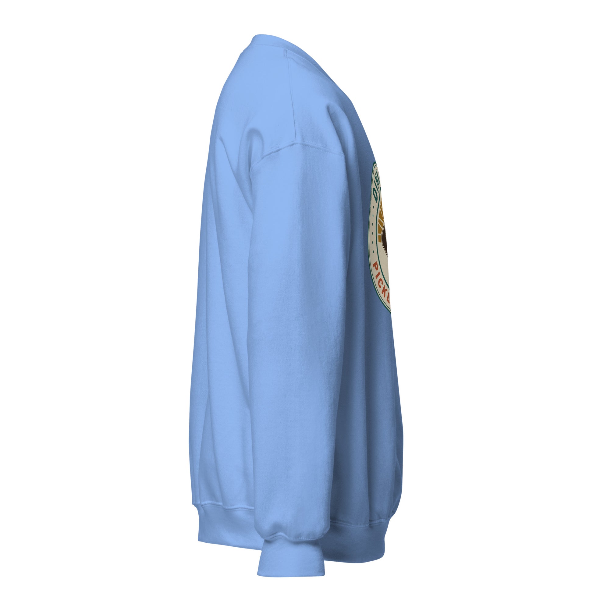 Dink Era Pickleball Club crewneck — Carolina Blue, right