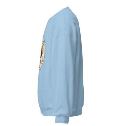 Dink Era Pickleball Club crewneck — Light Blue, left