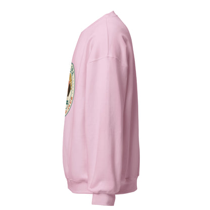 Dink Era Pickleball Club crewneck — Light Pink, left