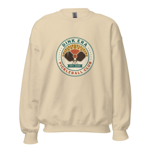 Pickleball Sweatshirt, Retro Pickleball Club Crewneck — Dink Era Vintage Gift