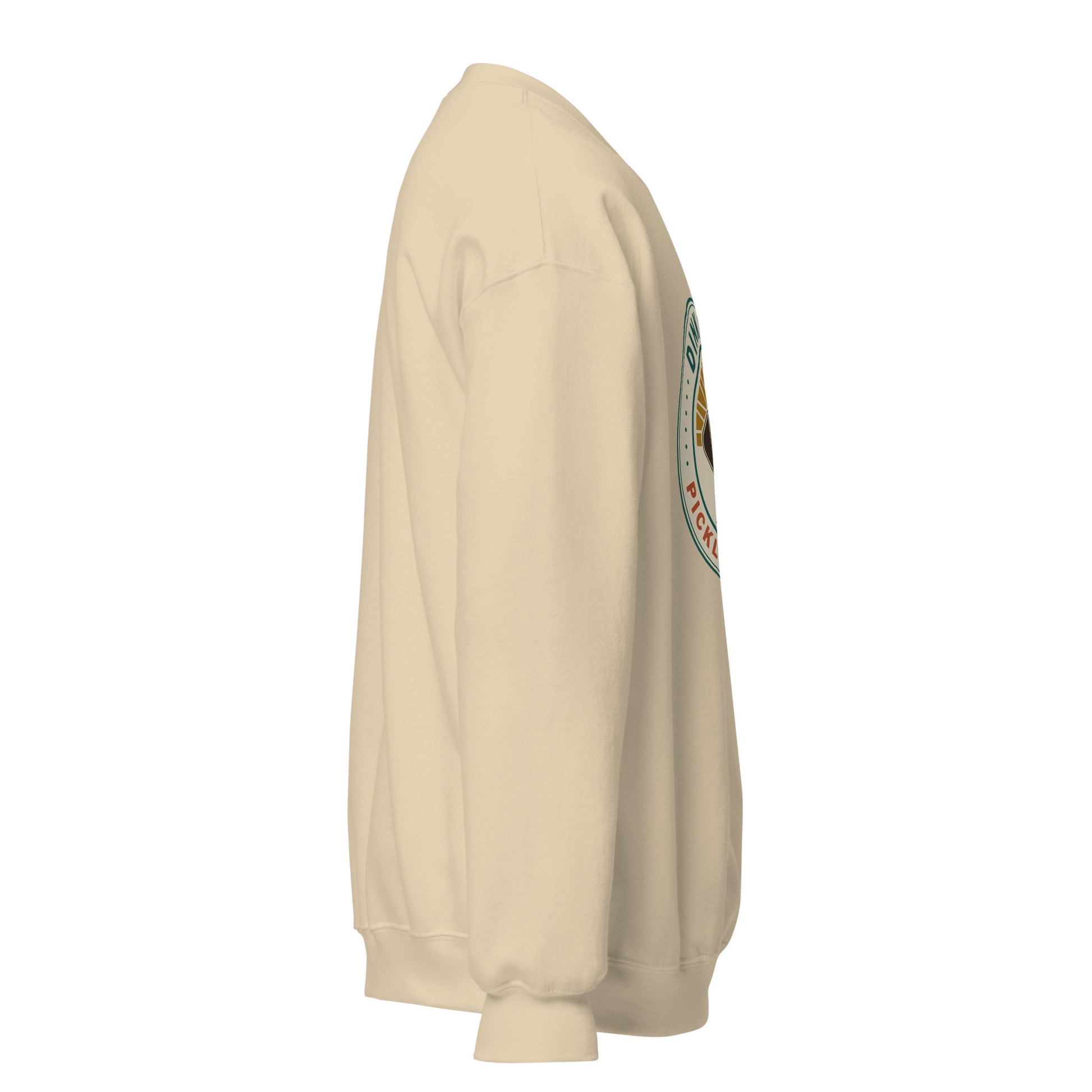 Dink Era Pickleball Club crewneck — Sand, right