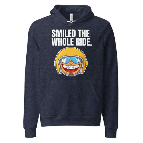 Smiled The Whole Ride Motorcycle Hoodie