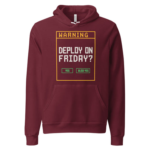 Deploy On Friday Hoodie