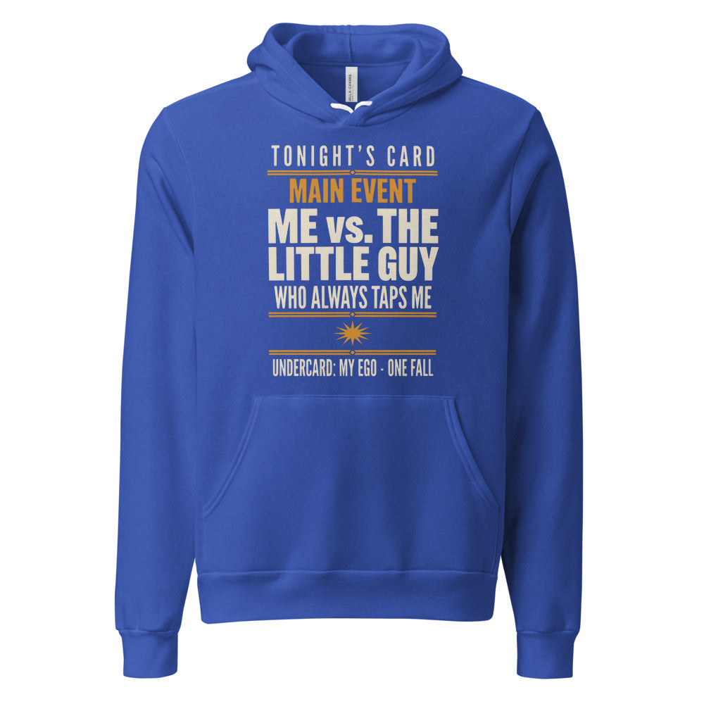 Tonight's Card funny Brazilian jiu jitsu hoodie — True Royal, front