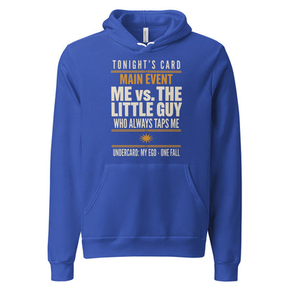 Tonight's Card funny Brazilian jiu jitsu hoodie — True Royal, front
