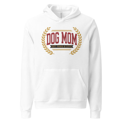 Dog Mom Varsity Hoodie