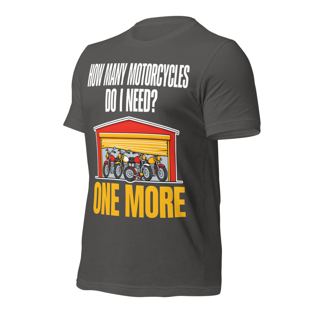 One More funny motorcycle tee — Asphalt, front-right