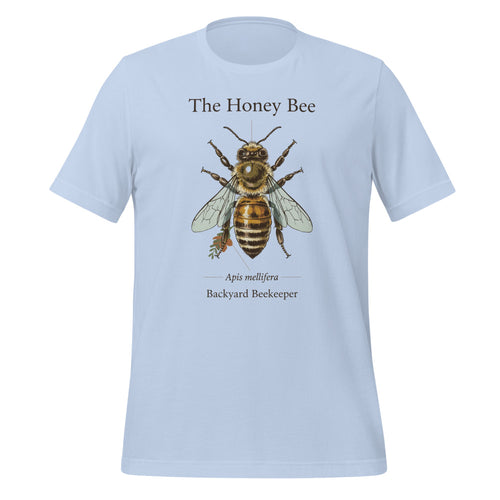 Honey Bee Shirt, Backyard Beekeeper Gift Tee, Vintage Anatomical Bee — Apis Mellifera Specimen Tee
