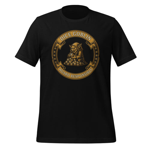 Dice Goblin Shirt, Funny Tabletop RPG D20 Tee — Dungeon Master Game Night Gift