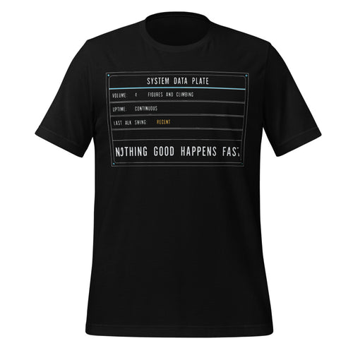 Reef Tank Shirt, Saltwater Aquarium Reef Keeper Tee — Nothing Good Happens Fast