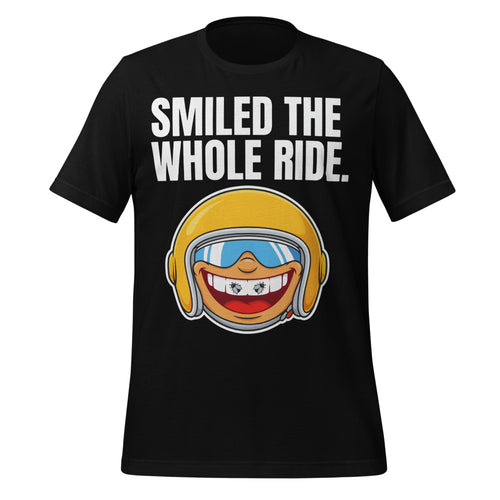 Smiled The Whole Ride Motorcycle Tee