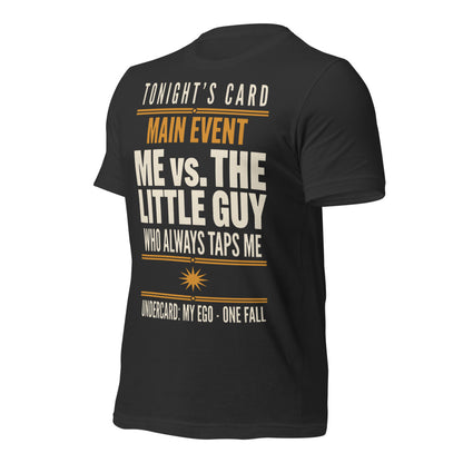 Tonight's Card funny Brazilian jiu jitsu t-shirt — Dark Grey, front-right