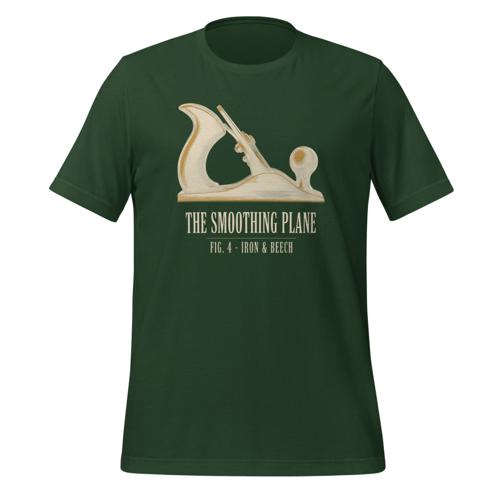 Fig. 4 The Smoothing Plane woodworking tee — Forest, front