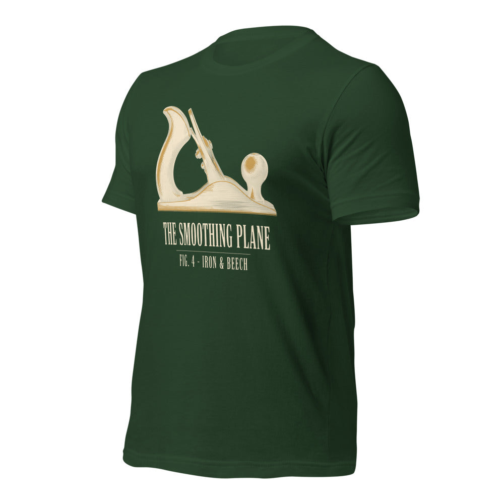 Fig. 4 The Smoothing Plane woodworking tee — Forest, front-right