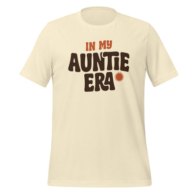 In My Auntie Era Shirt, Cool Aunt Gift, Retro Aunt Tee — New Aunt Announcement Auntie Era Tee