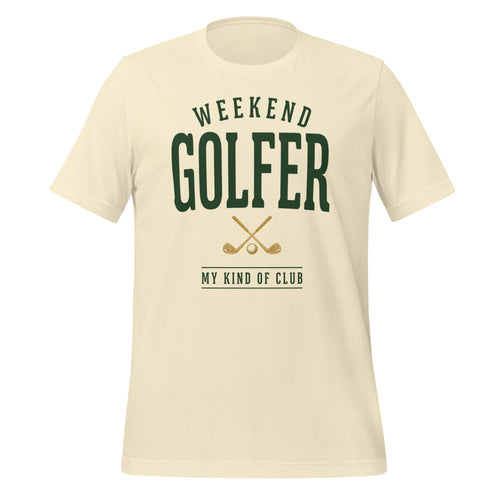 Weekend Golfer Shirt, Vintage Golf Gift for Men, Retro Golf Tee — My Kind of Club