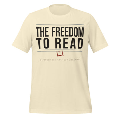 School Librarian Shirt, Librarian Gift, Library Staff Tee - The Freedom to Read, Defended Daily